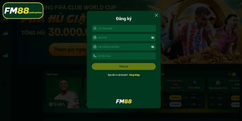 Đăng Ký FM88 Thực Hiện Đơn Giản Chỉ Trong 1 Phút 3 Bật Mí 3 Bước Đăng Ký FM88 Thành Công 100%